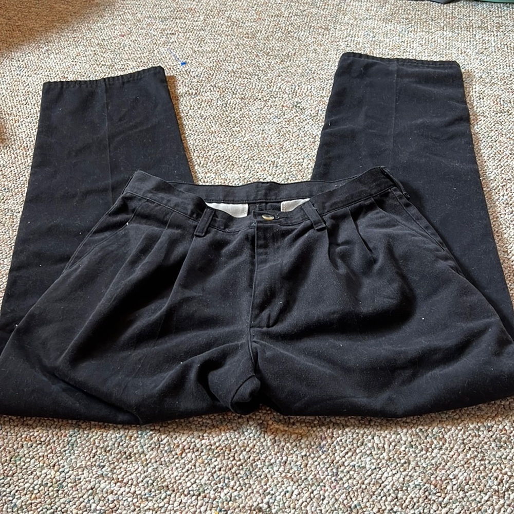 Black khakis